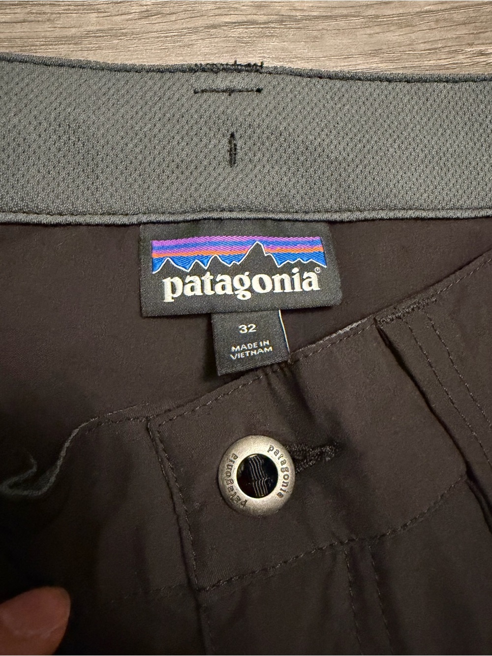 Patagonia Men's Black Performance Stretch active Pants image 5
